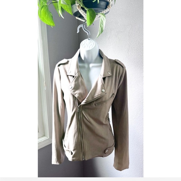 Market & Spruce Women’s Front Zip Jacket - Picture 2 of 6